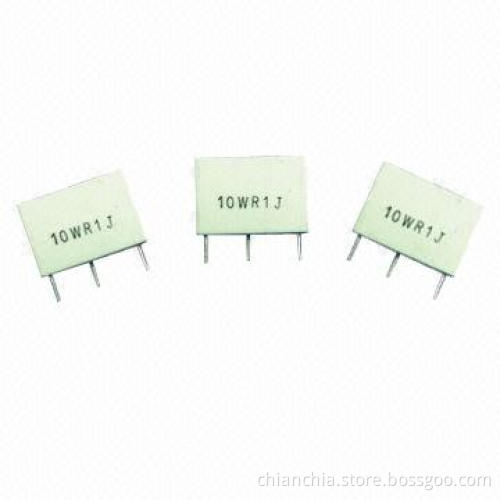 Cement resistors, ceramics case provide high thermal conductivity in fireproof packing